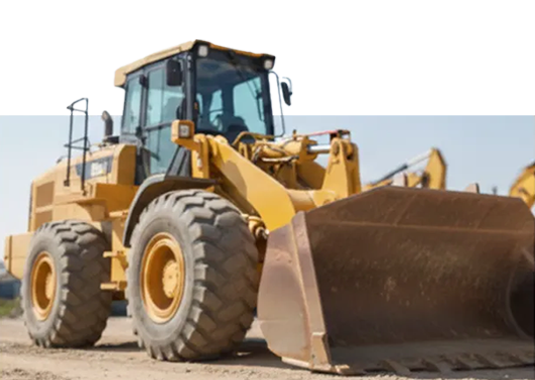 Zgłoszenie awarii maszyny budowlanej